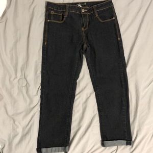 Dark Jean Capri Size 5